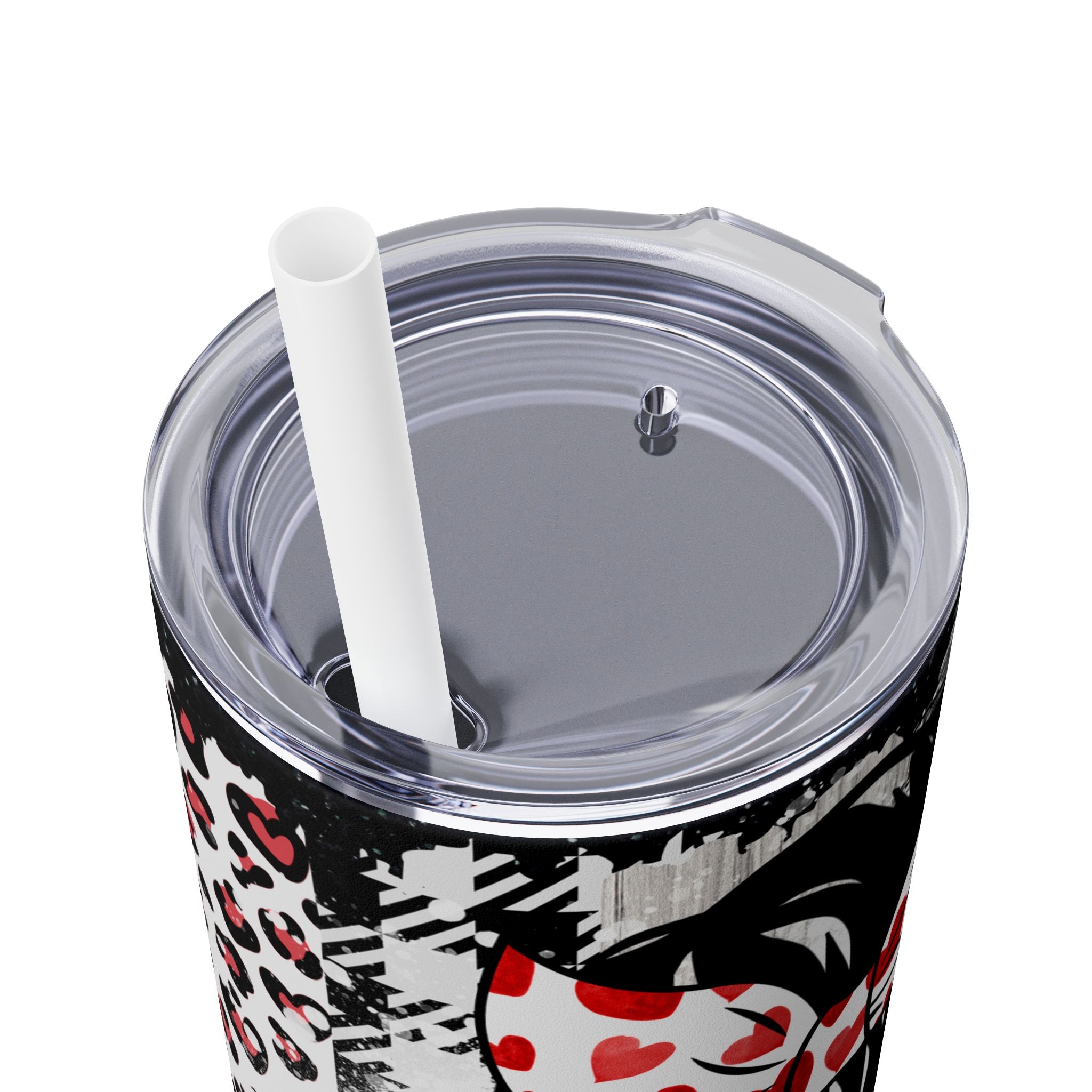 Skinny Tumbler with Straw, 20oz