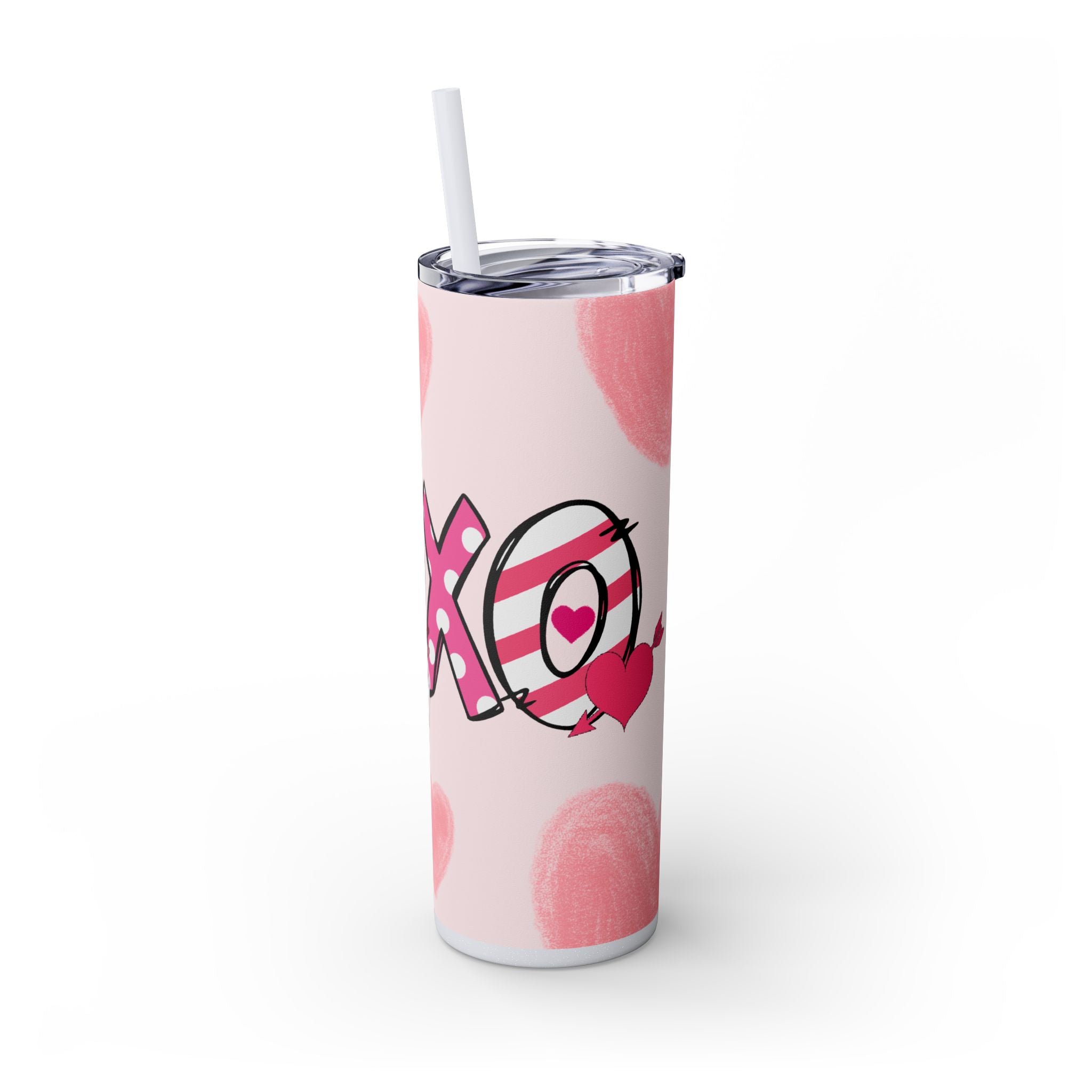Skinny Tumbler with Straw, 20oz
