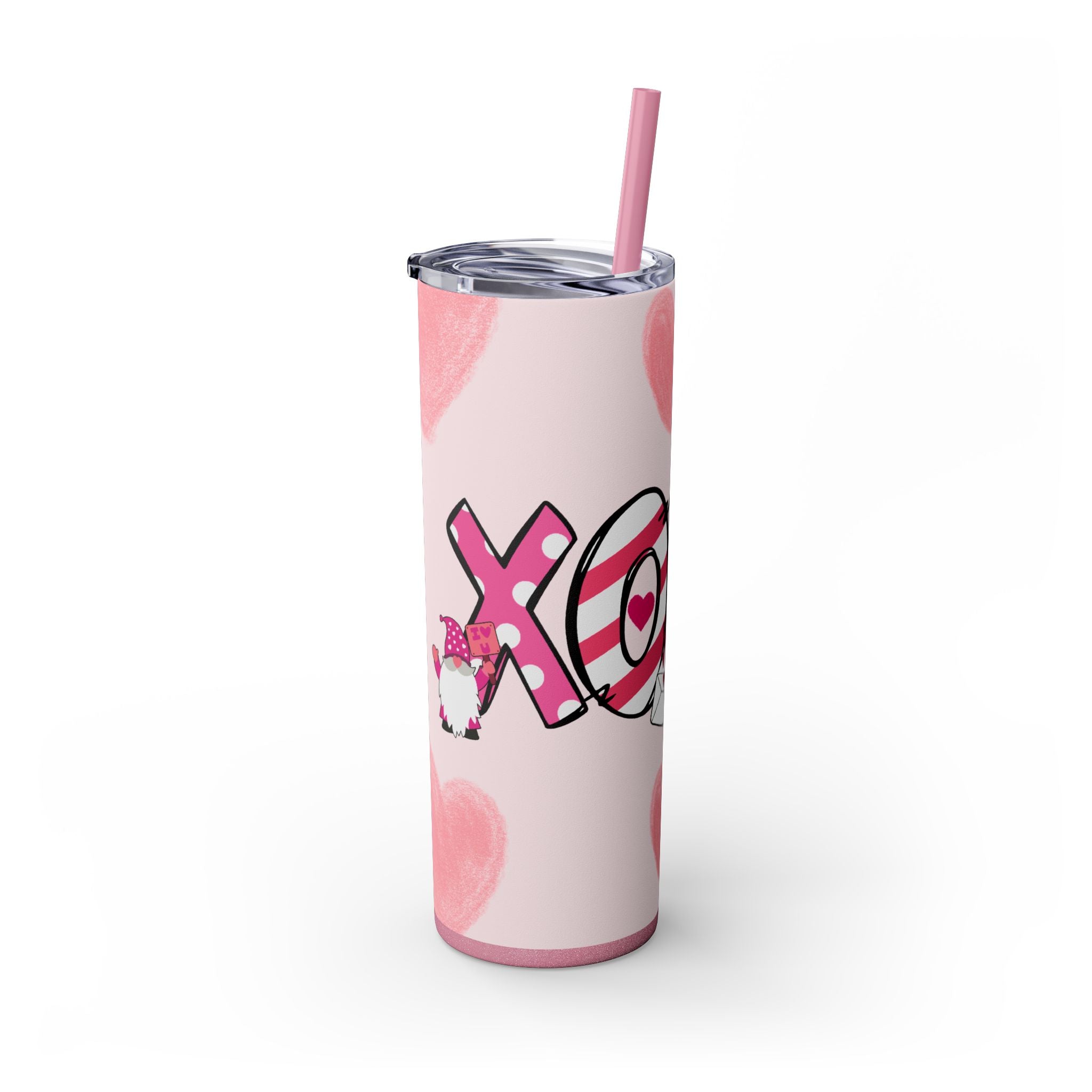 Skinny Tumbler with Straw, 20oz