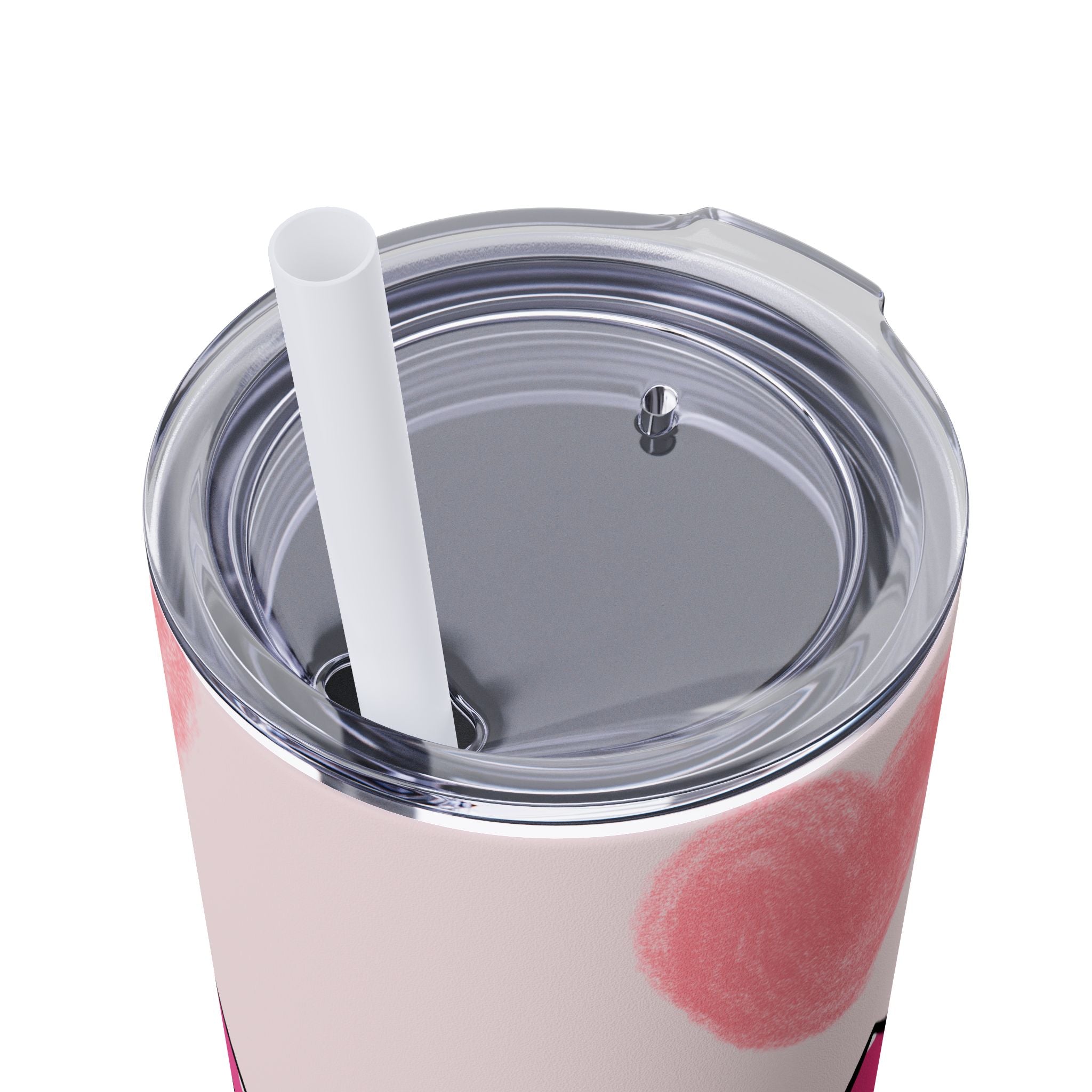 Skinny Tumbler with Straw, 20oz