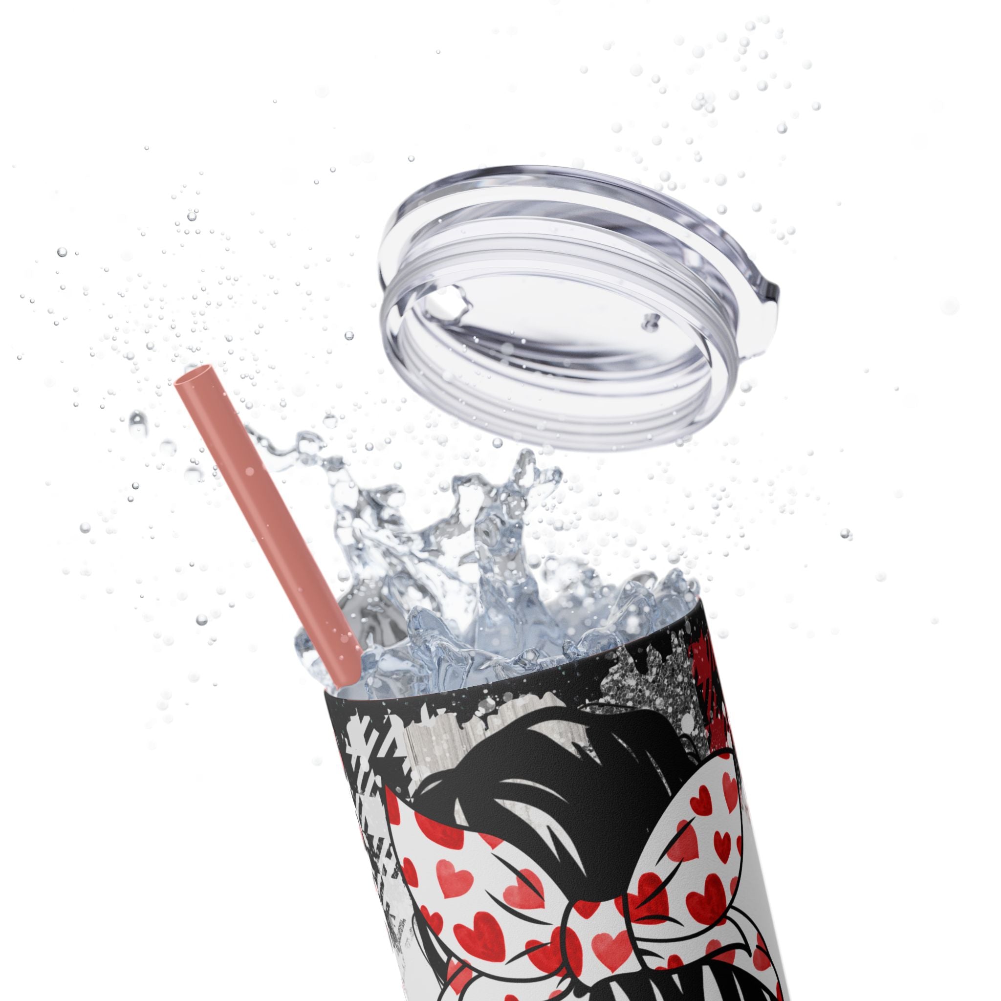 Skinny Tumbler with Straw, 20oz