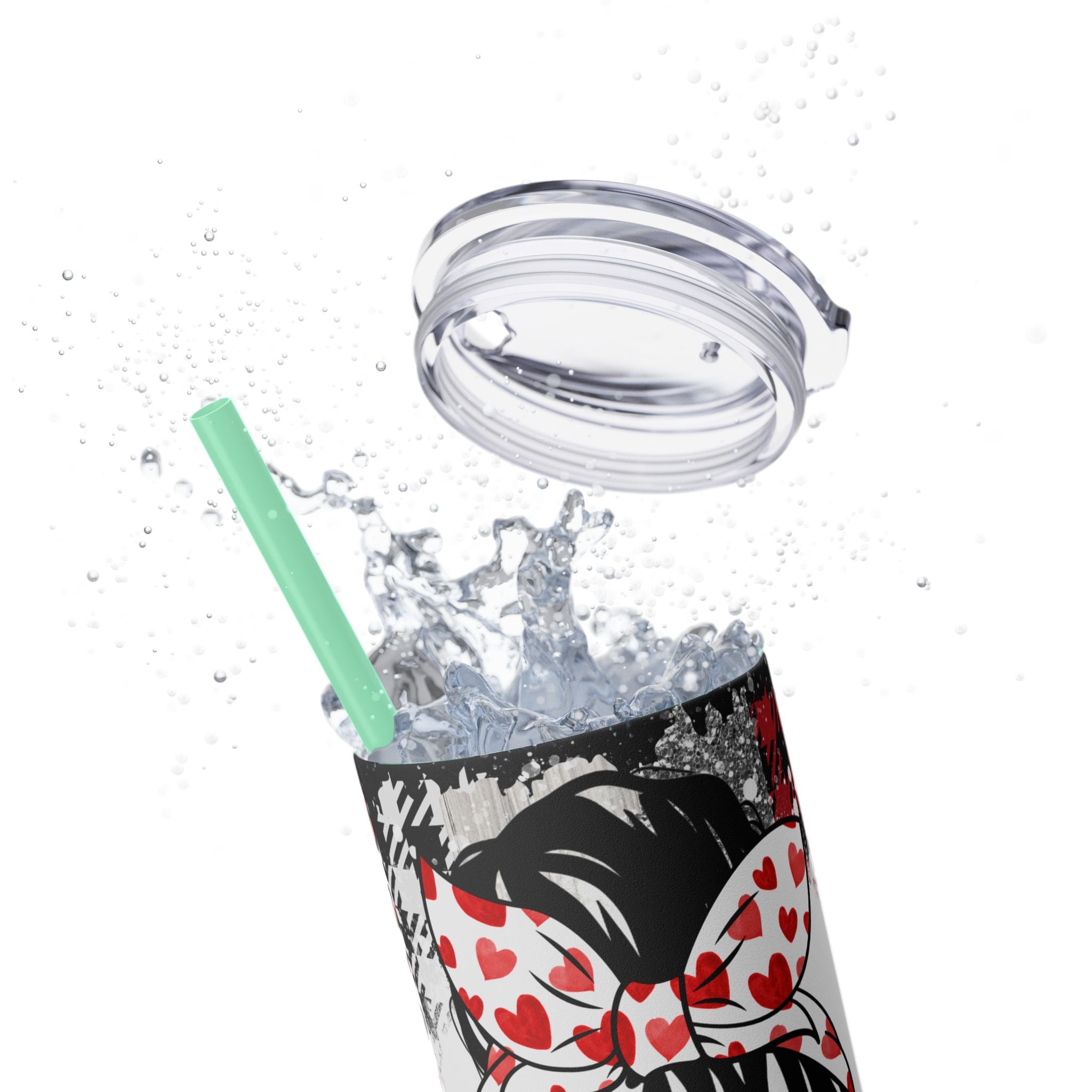 Skinny Tumbler with Straw, 20oz