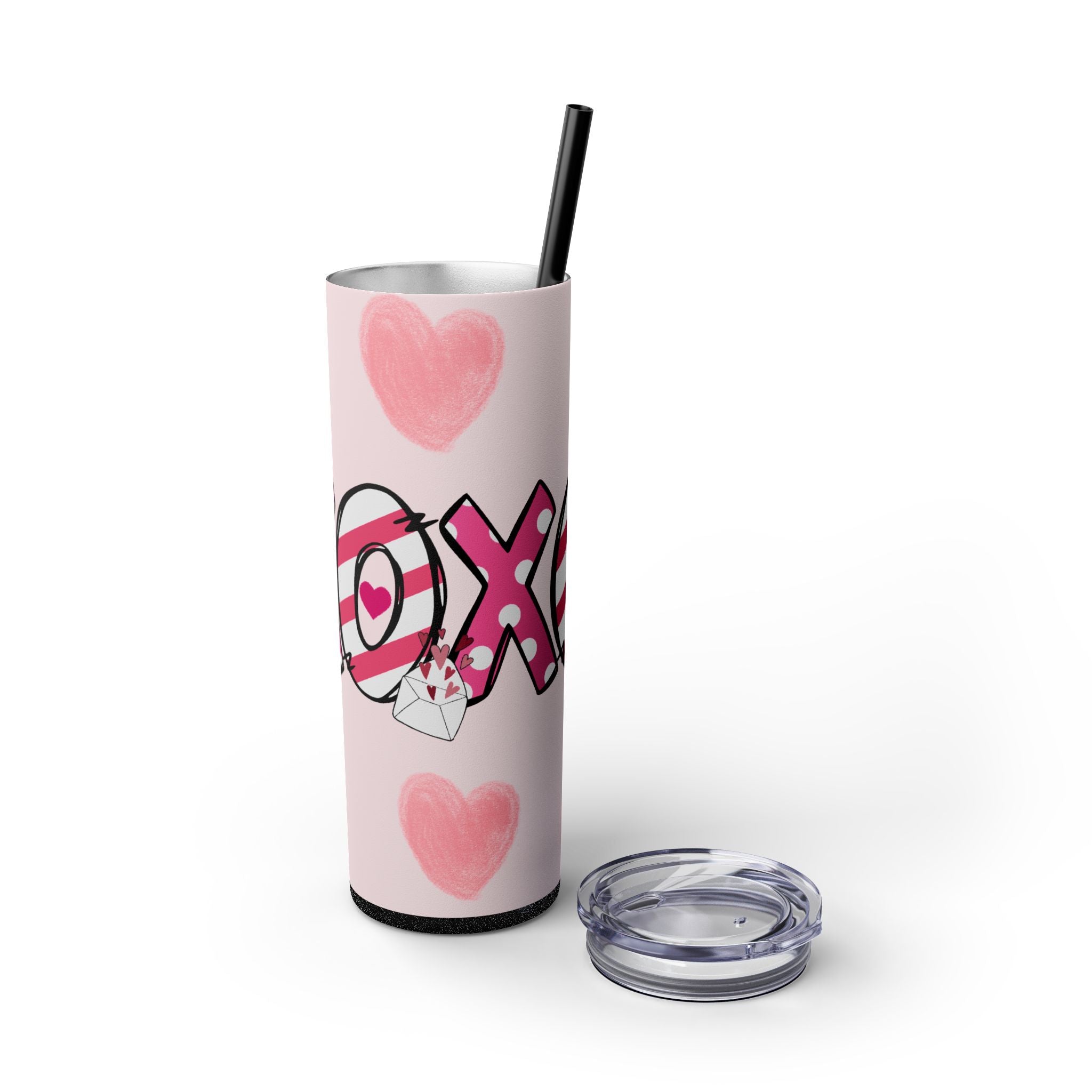 Skinny Tumbler with Straw, 20oz
