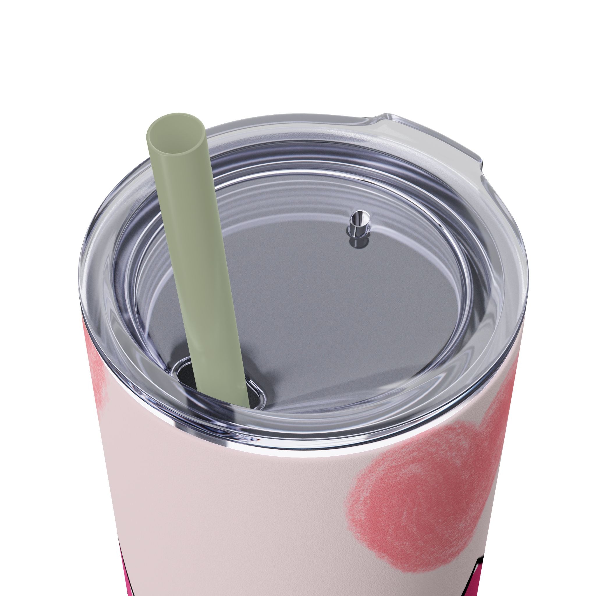 Skinny Tumbler with Straw, 20oz