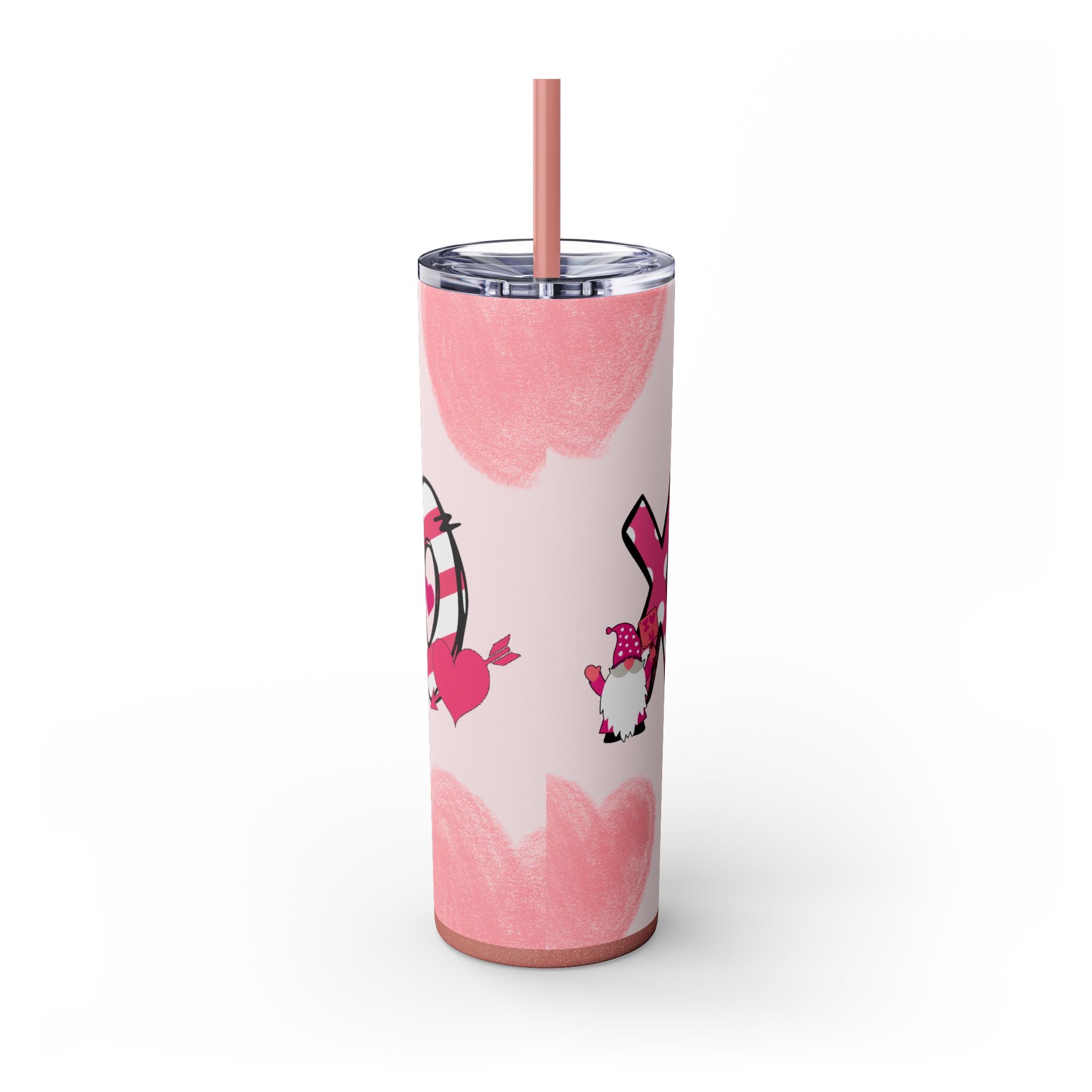 Skinny Tumbler with Straw, 20oz