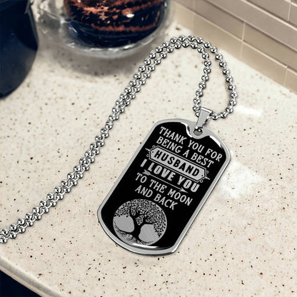 best husband dog tag