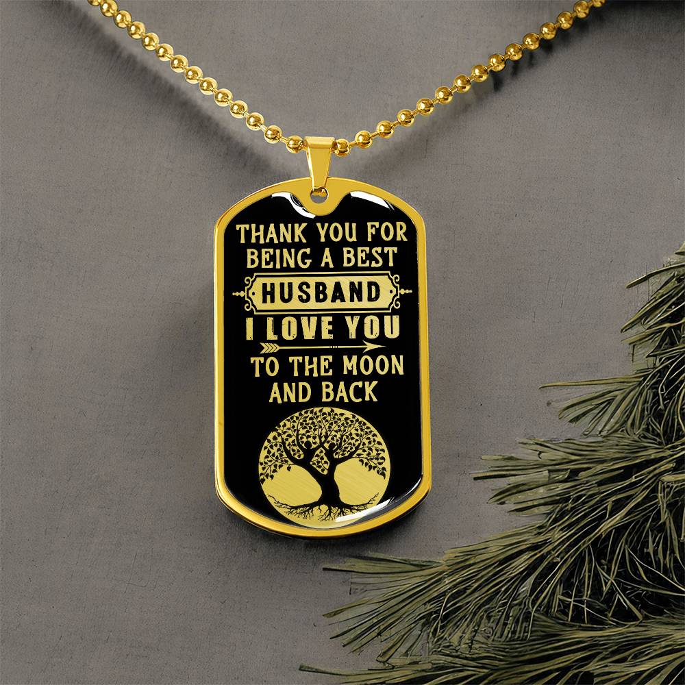 best husband dog tag