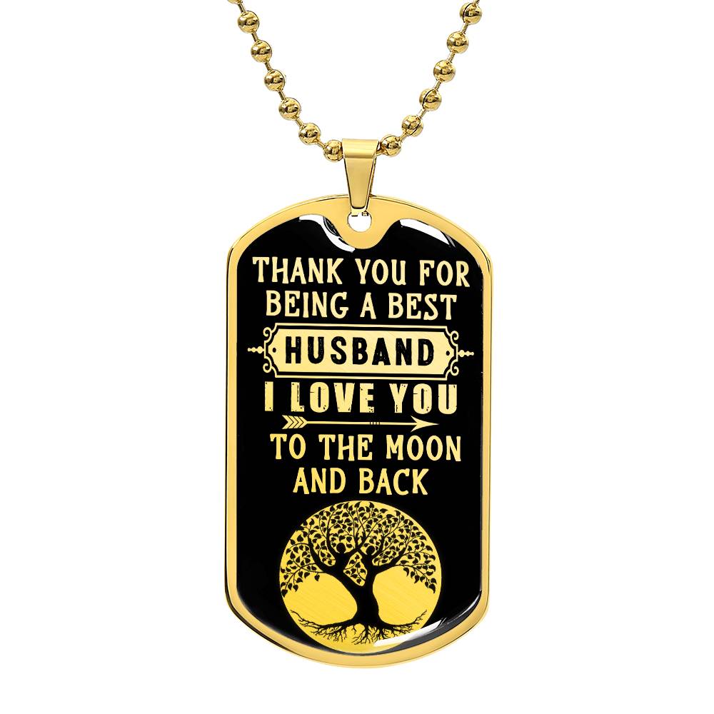 best husband dog tag