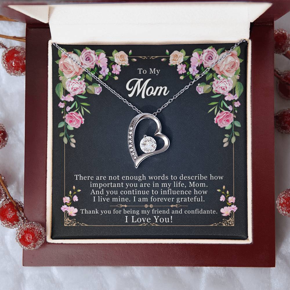 To My Mom - Forever Love Necklace