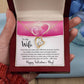 To My Wife - Valentine's Day Gift - Forever Love Necklace