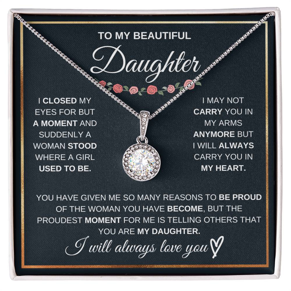 to my beautiful daughter