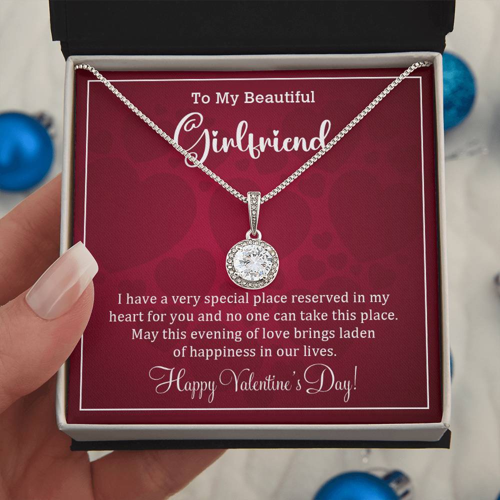 To My Girlfriend - Valentine's Day Gift -  Eternal Hope Necklace