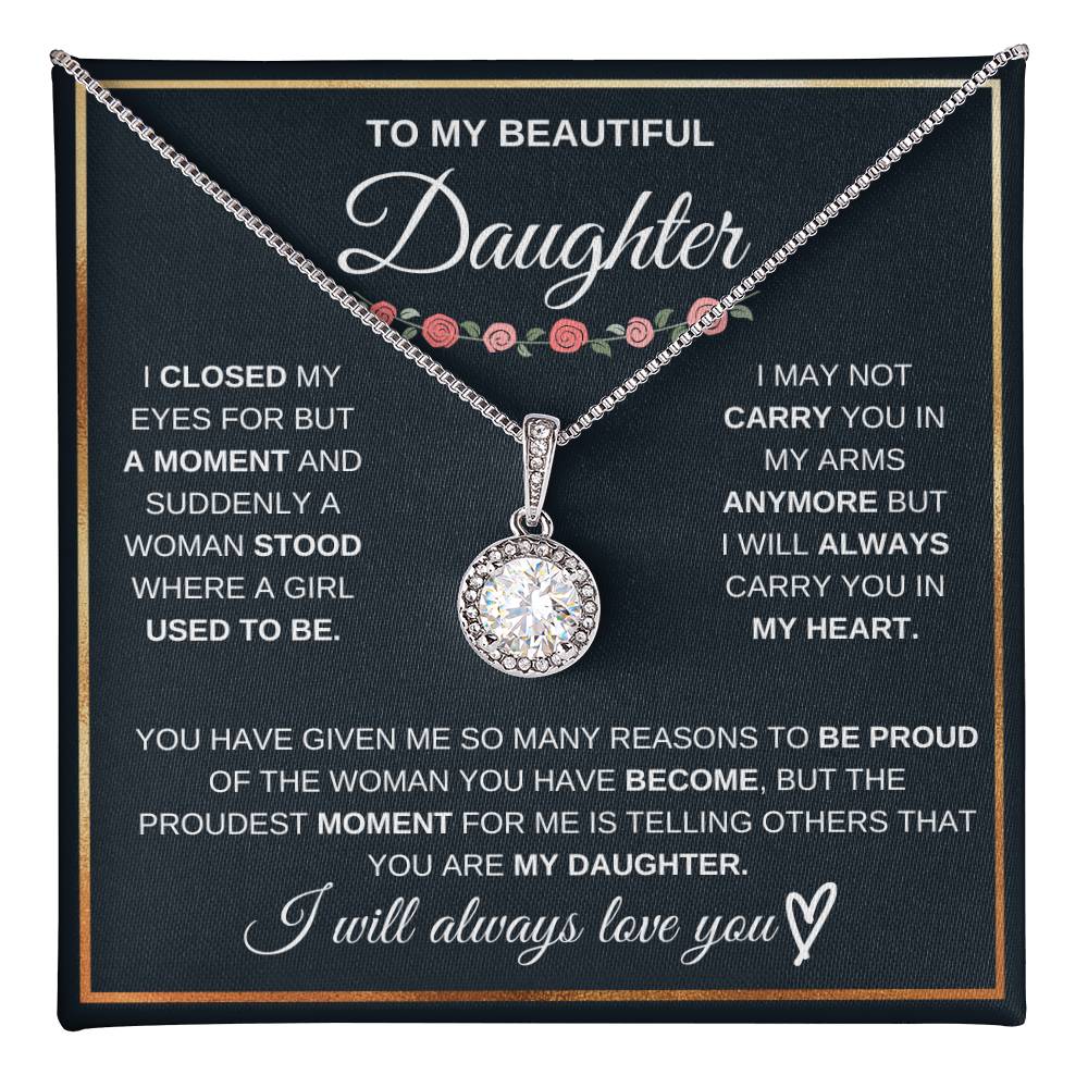 to my beautiful daughter