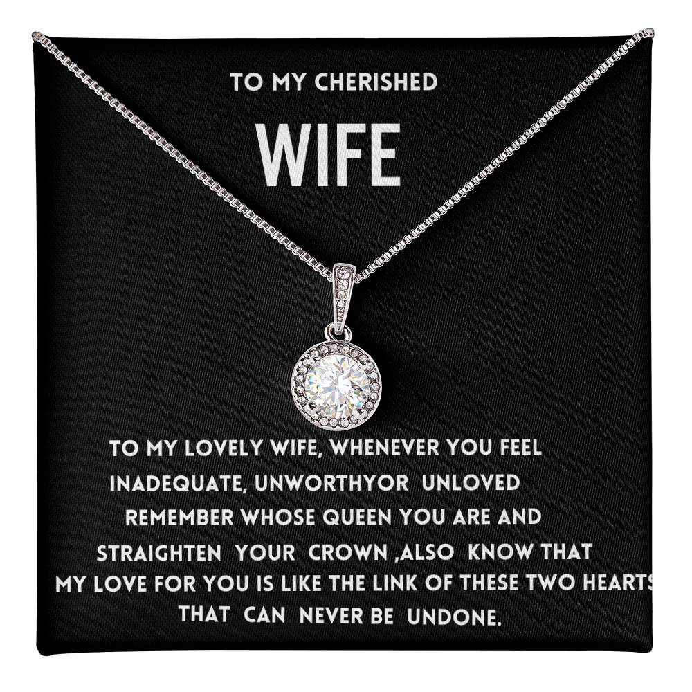 To My Wife Eternal Hope Necklace