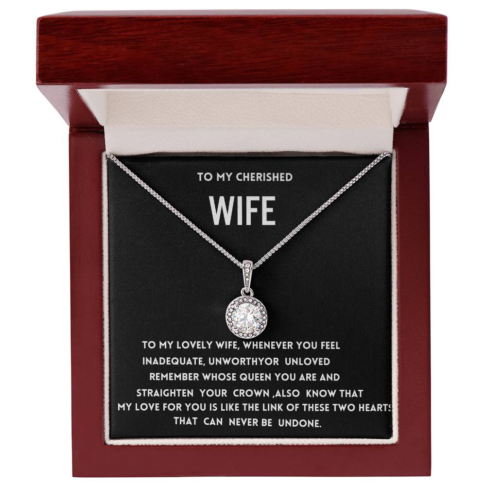 To My Wife Eternal Hope Necklace