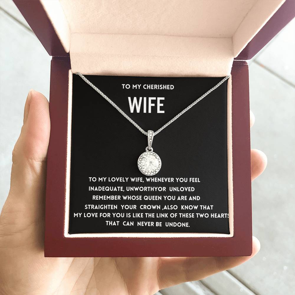 To My Wife Eternal Hope Necklace