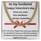 to my husband