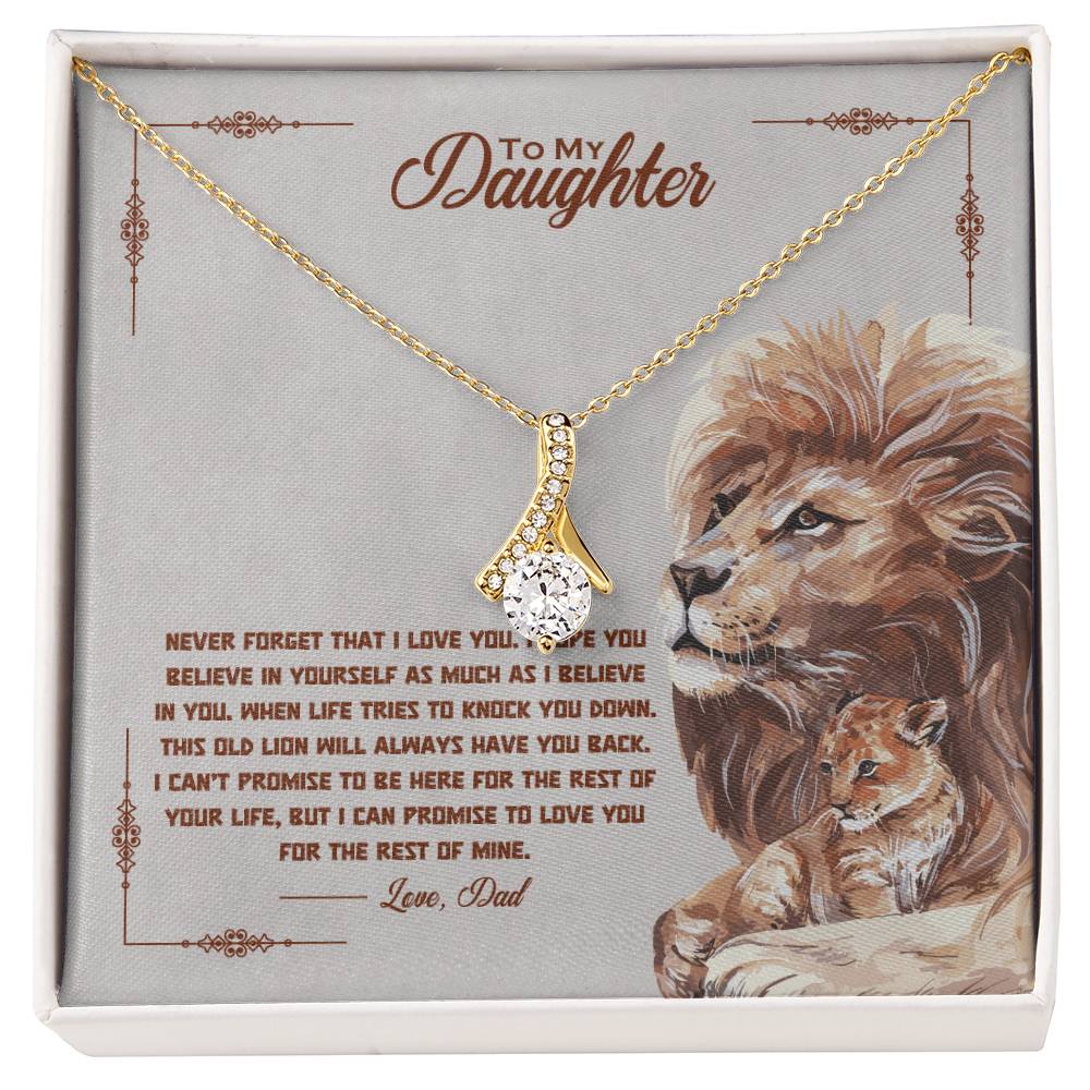 To my daughter Alluring Beauty Necklace