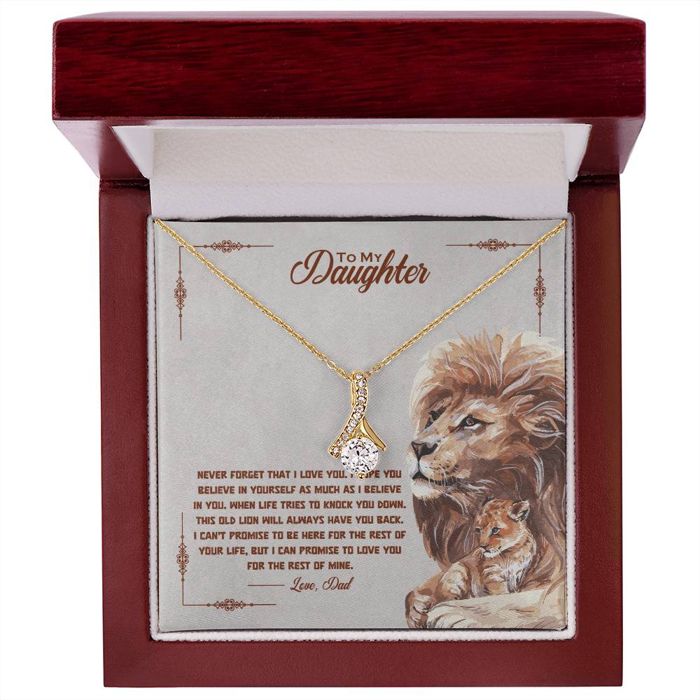 To my daughter Alluring Beauty Necklace