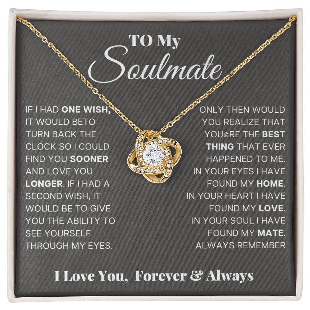 to my soulmate