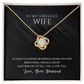 Wife Love Knot Necklace