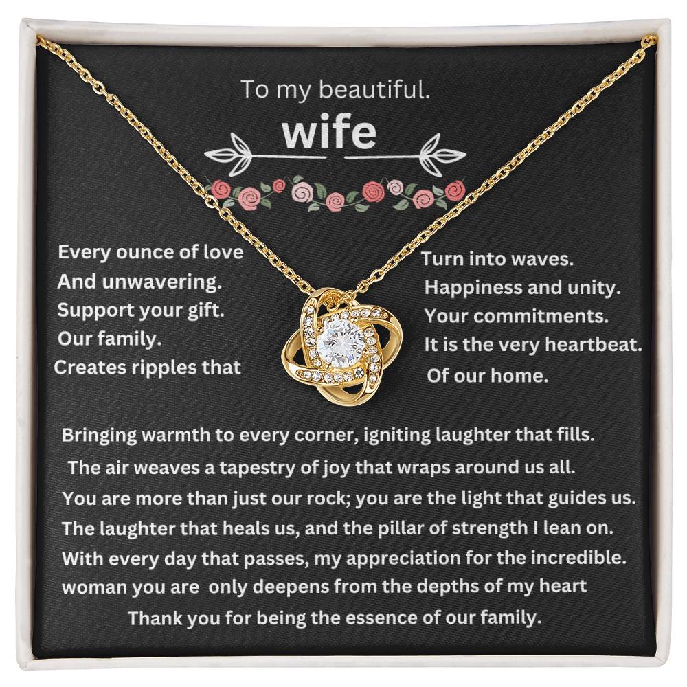 to my wife