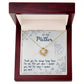 To My Mother, Thank You For Always Being There - Love Knot Necklace
