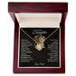 To My Daughter, You Will Always Be My Baby Girls - Love Knot Necklace