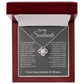 To My Soulmate, In Your Heart I Found My Love - Love Knot Necklace