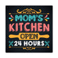 MoM Kitchen High Gloss Metal Art Print
