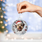 3D Dog  christmas Acrylic Ornament