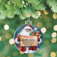 To  my daughter Acrylic Ornament