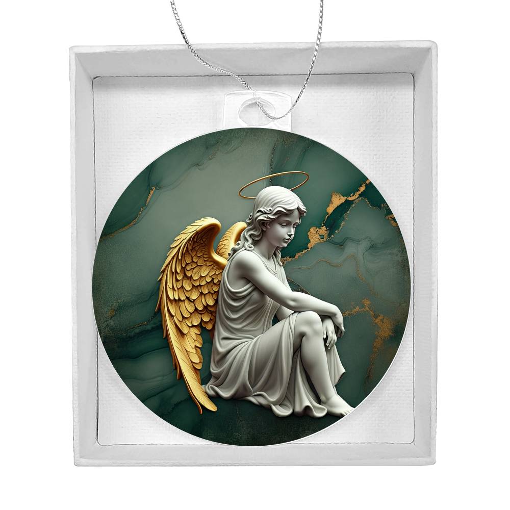 Angel Christmas Acrylic Ornament