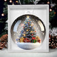 Globe 3D Christmas Acrylic Ornament
