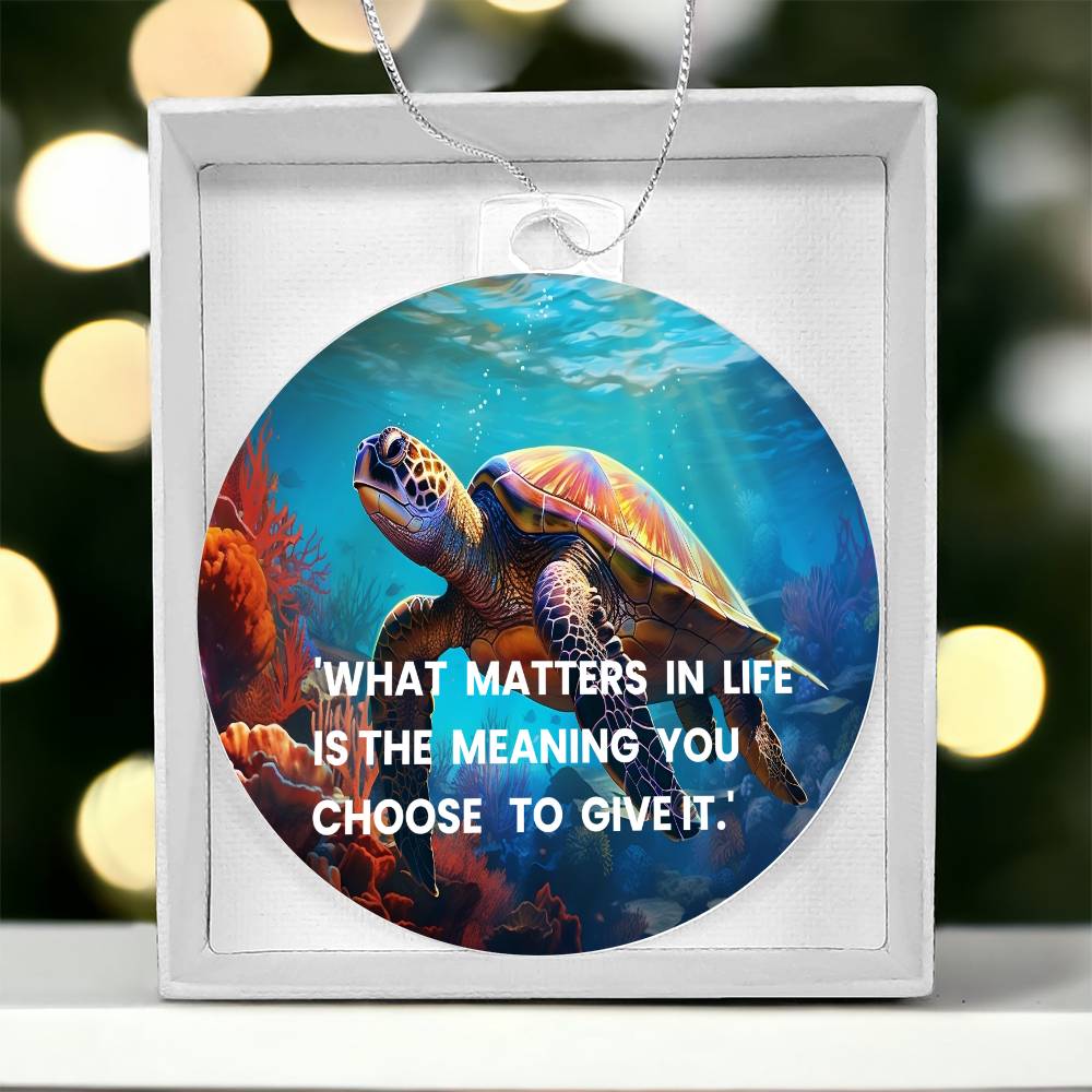 Sea Turtles   Acrylic  Ornament