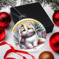 Best Cat Mom Acrylic Ornament