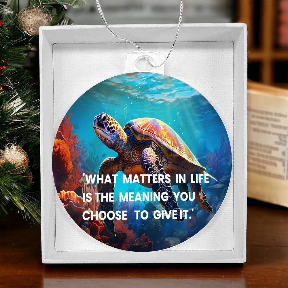 Sea Turtles   Acrylic  Ornament