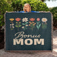 Bonus Mom Heirloom Photo Woven Blanket