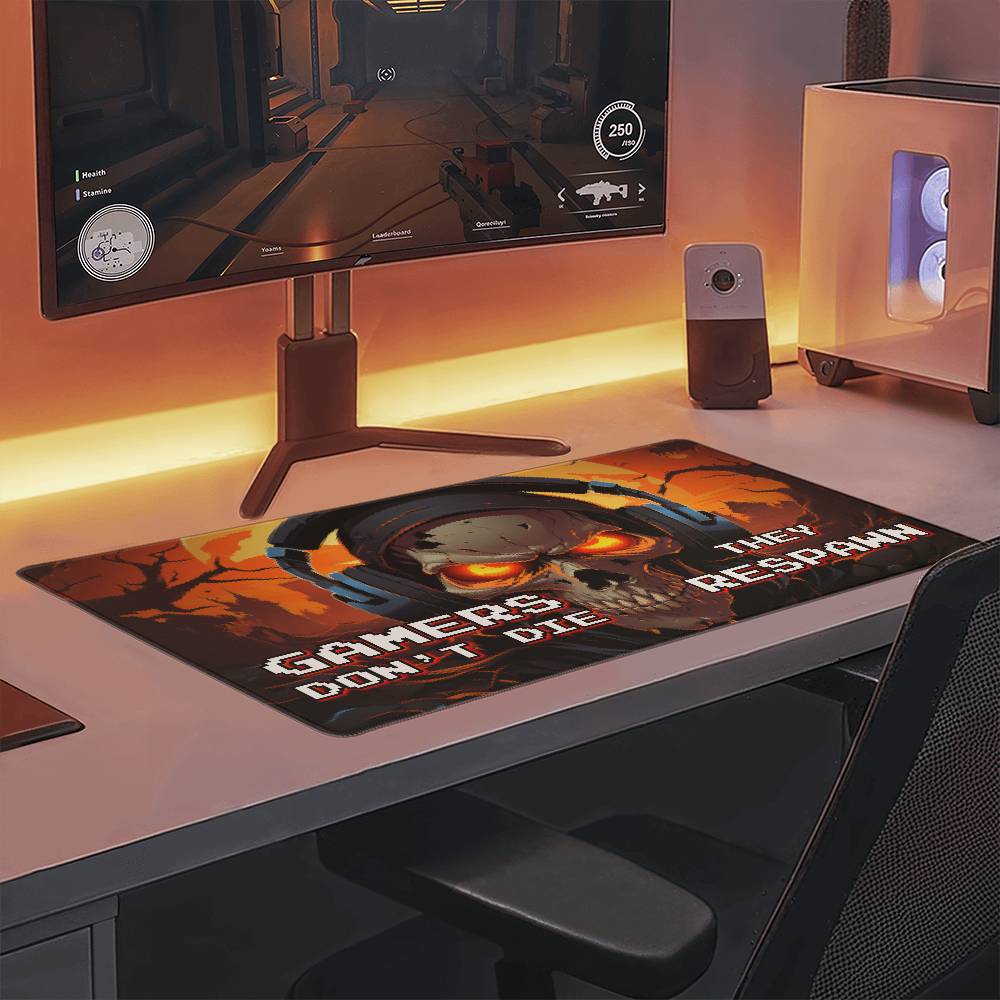 Gamer don't die Gaming Mat