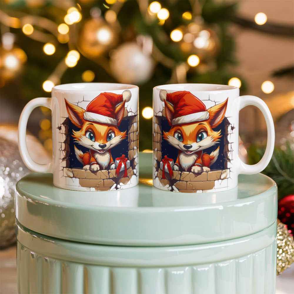 Funny  christmas White Ceramic Mug