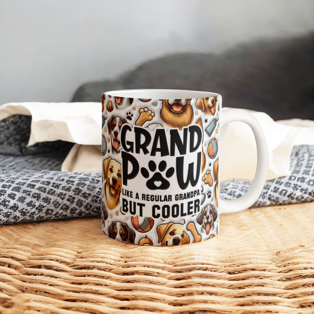 Paw White Ceramic Mug