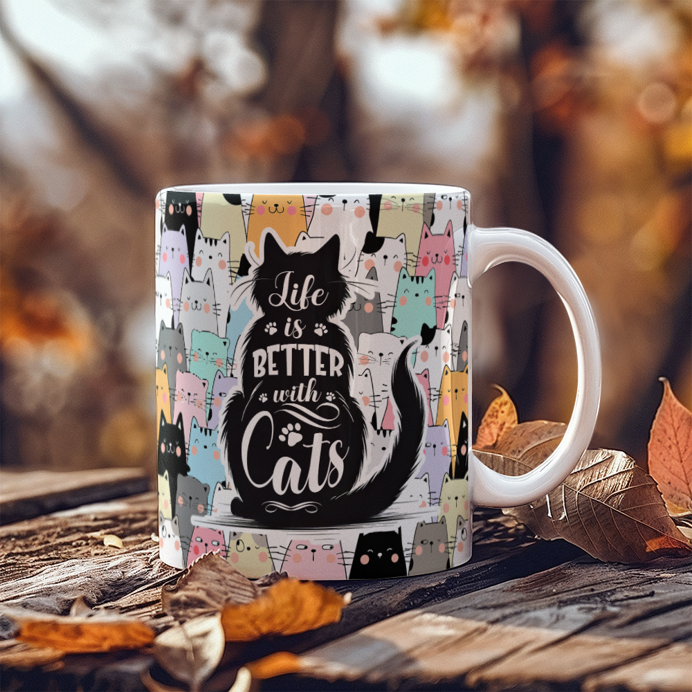 Cats mug White Ceramic Mug