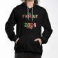 Family christmas 2024 Bella + Canvas 3719 Unisex Pullover Hoodie Front Print
