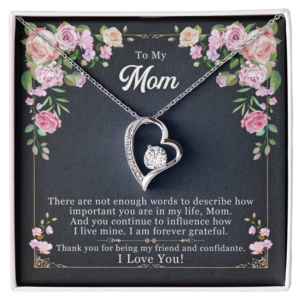 To My Mom - Forever Love Necklace