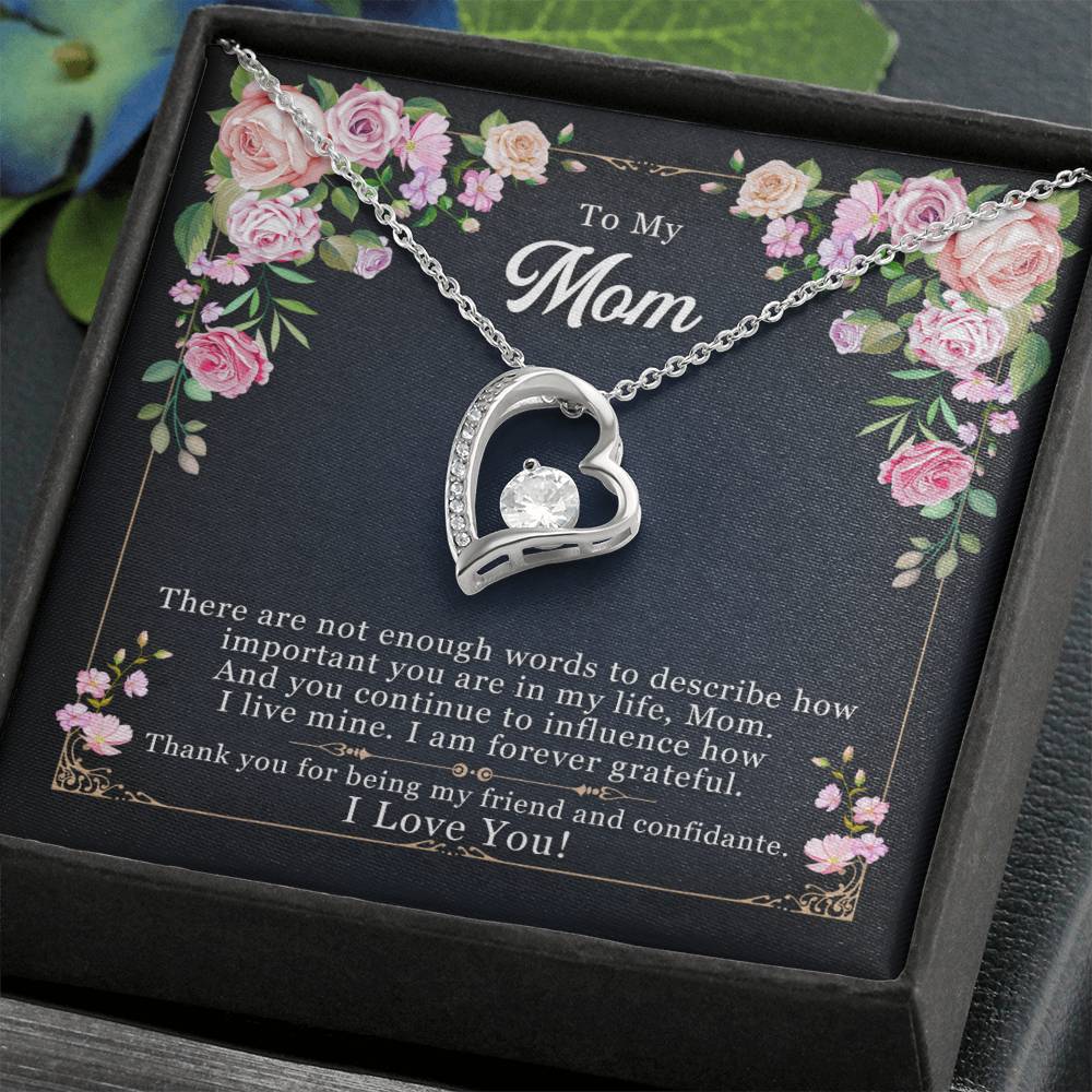 To My Mom - Forever Love Necklace