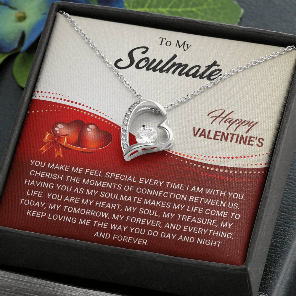 To My Soulmate - Valentine's Day Gift - Forever Love Necklace