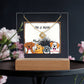 Im a MOM Keepsake Acrylic & Love Knot Necklace