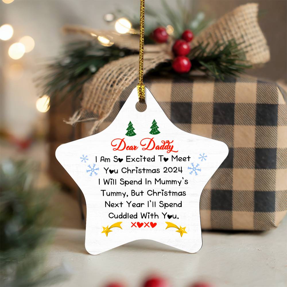 christmas baby ornament