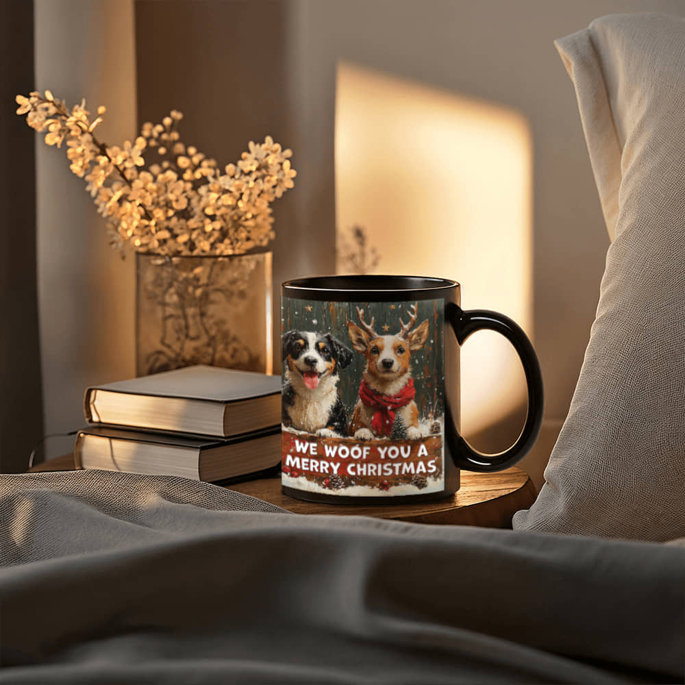 WE  WOOF Ceramic Mug