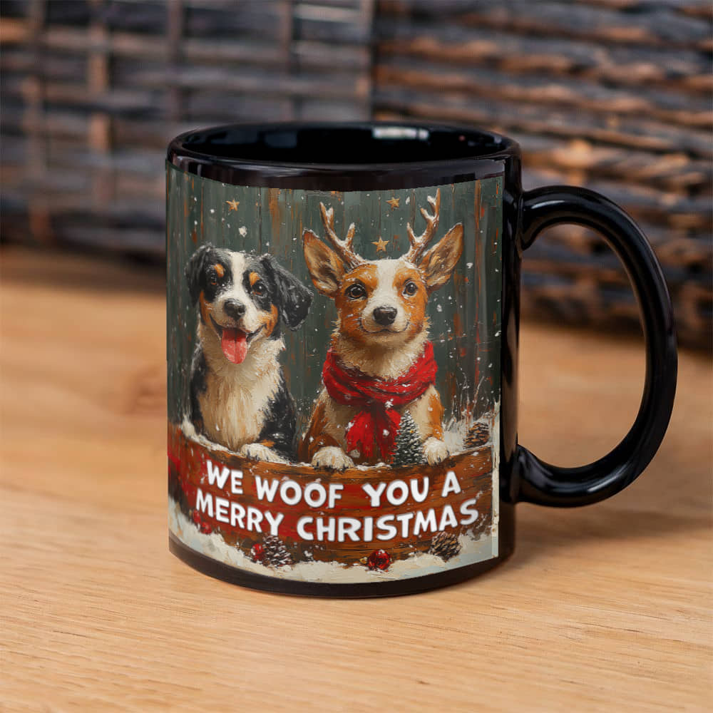 WE  WOOF Ceramic Mug